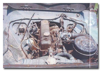 Dan M151 Mutt Engine